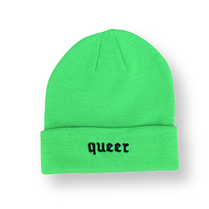 KK Beanie "queer" (Color Mix)