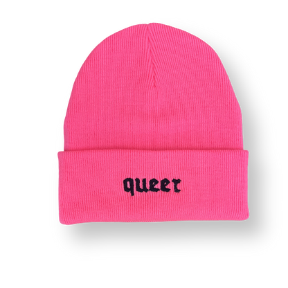 KK Beanie "queer" (Color Mix)
