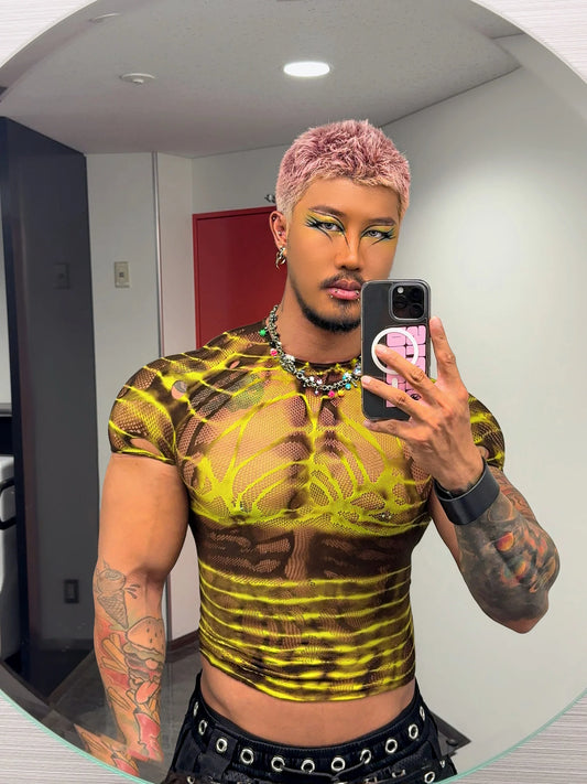 LEAK NYC - BIO TEE - COBRALILY