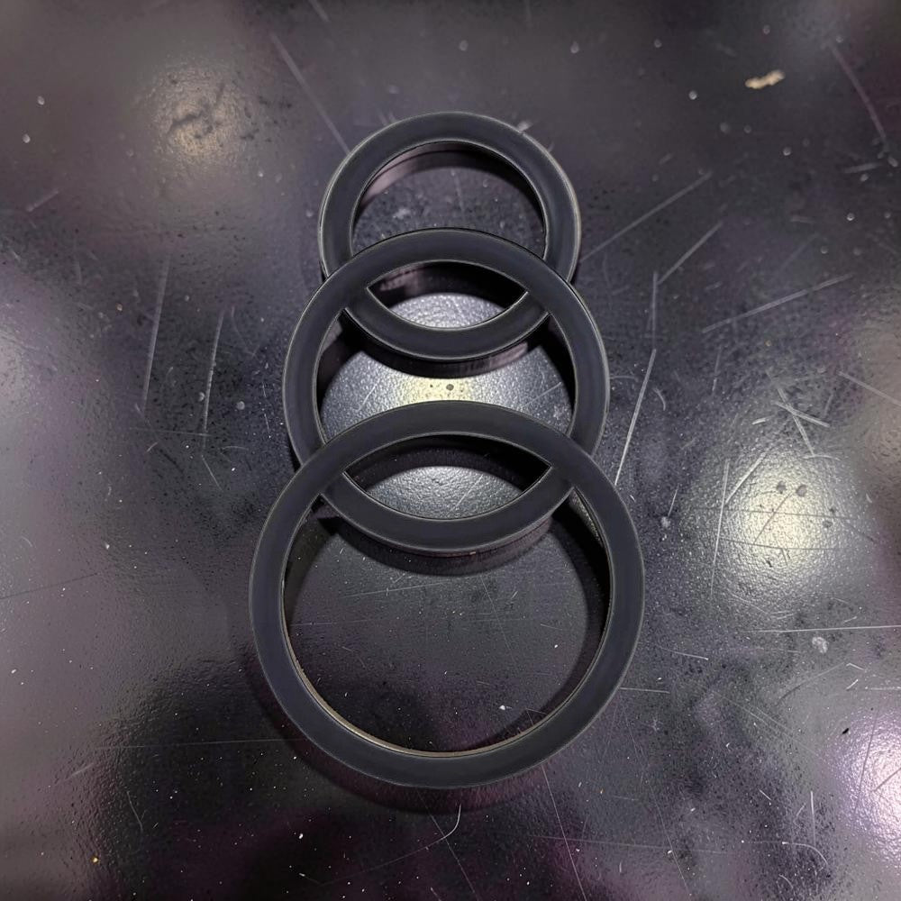 Simple Silicone Cockring Black
