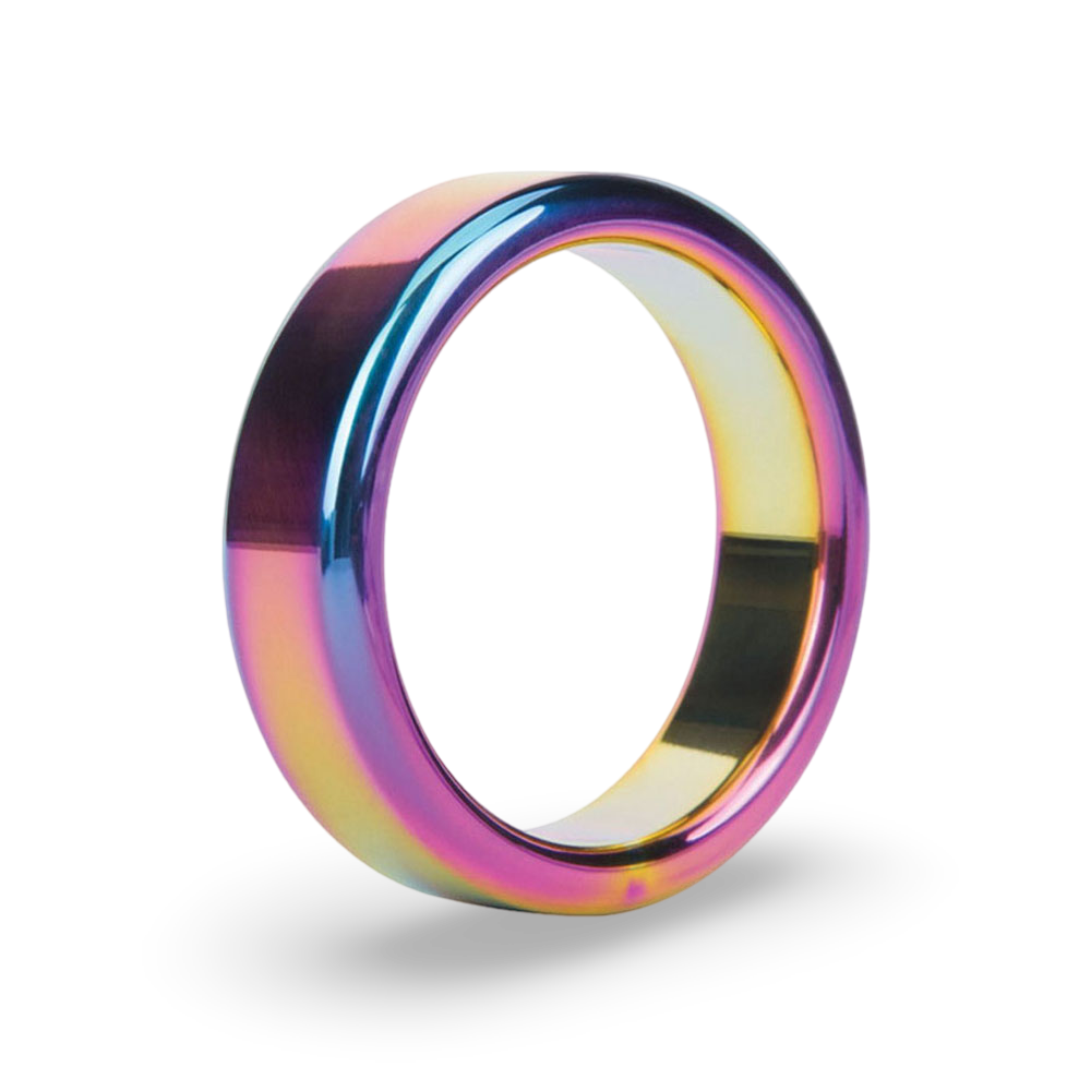 Iridescent Rainbow C-Ring