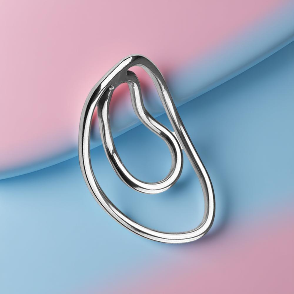 Chastity FuFu Clip Stainless Steel