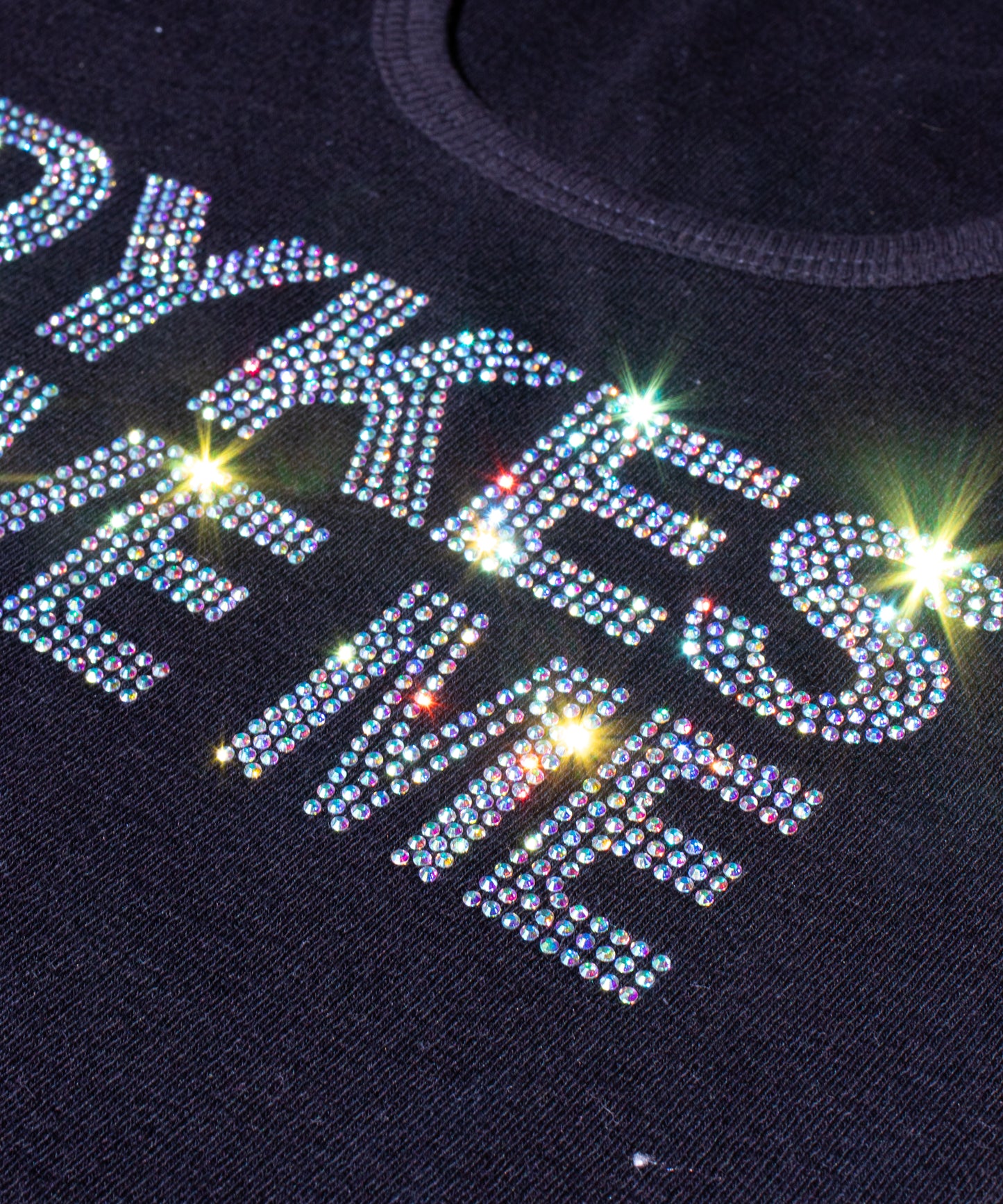 Dykes Love Me Y2K Rhinestone