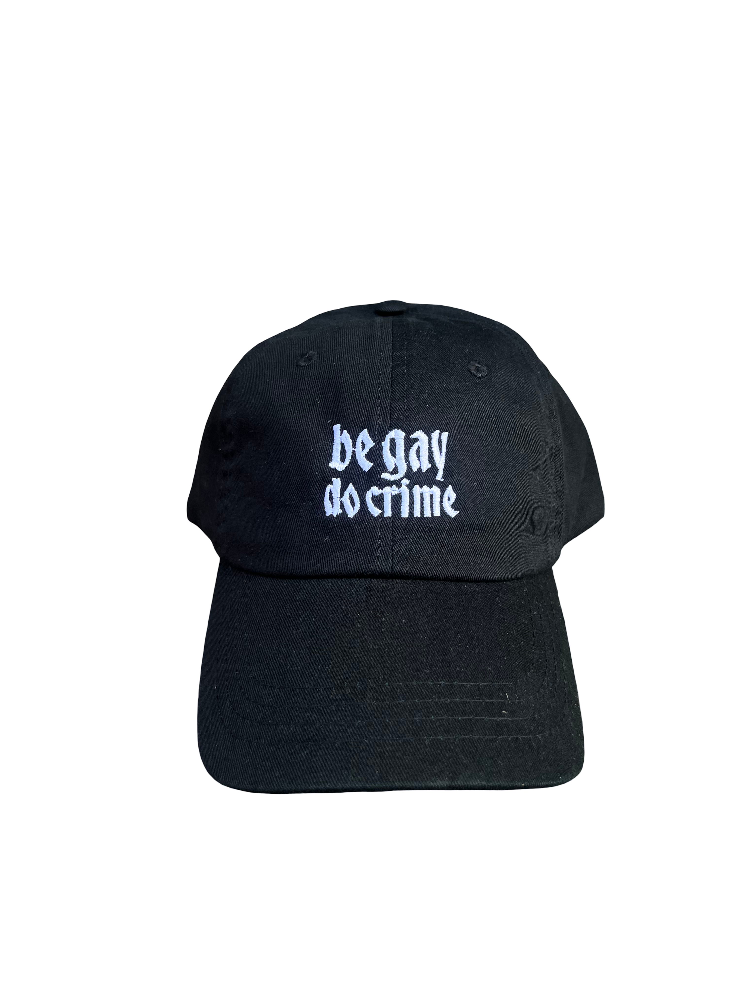 Keller Kreuzberg Embroidered Cap "Be Gay Do Crime"
