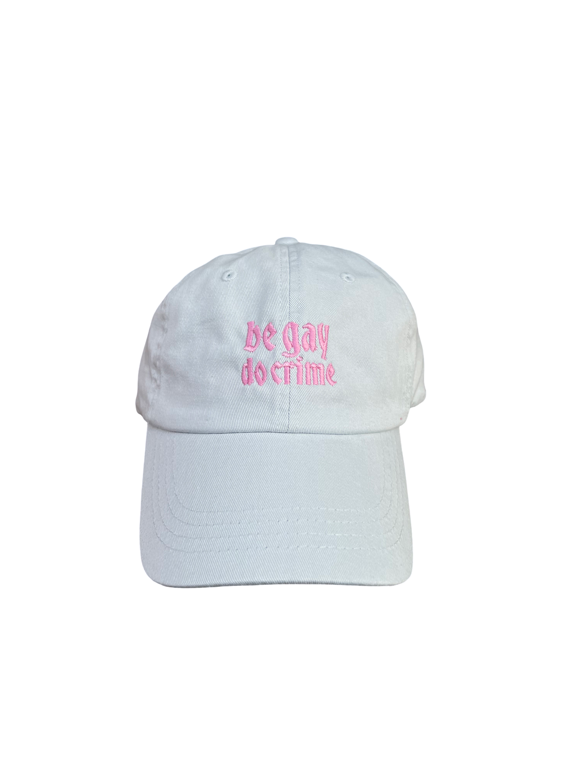 Keller Kreuzberg Embroidered Cap "Be Gay Do Crime"