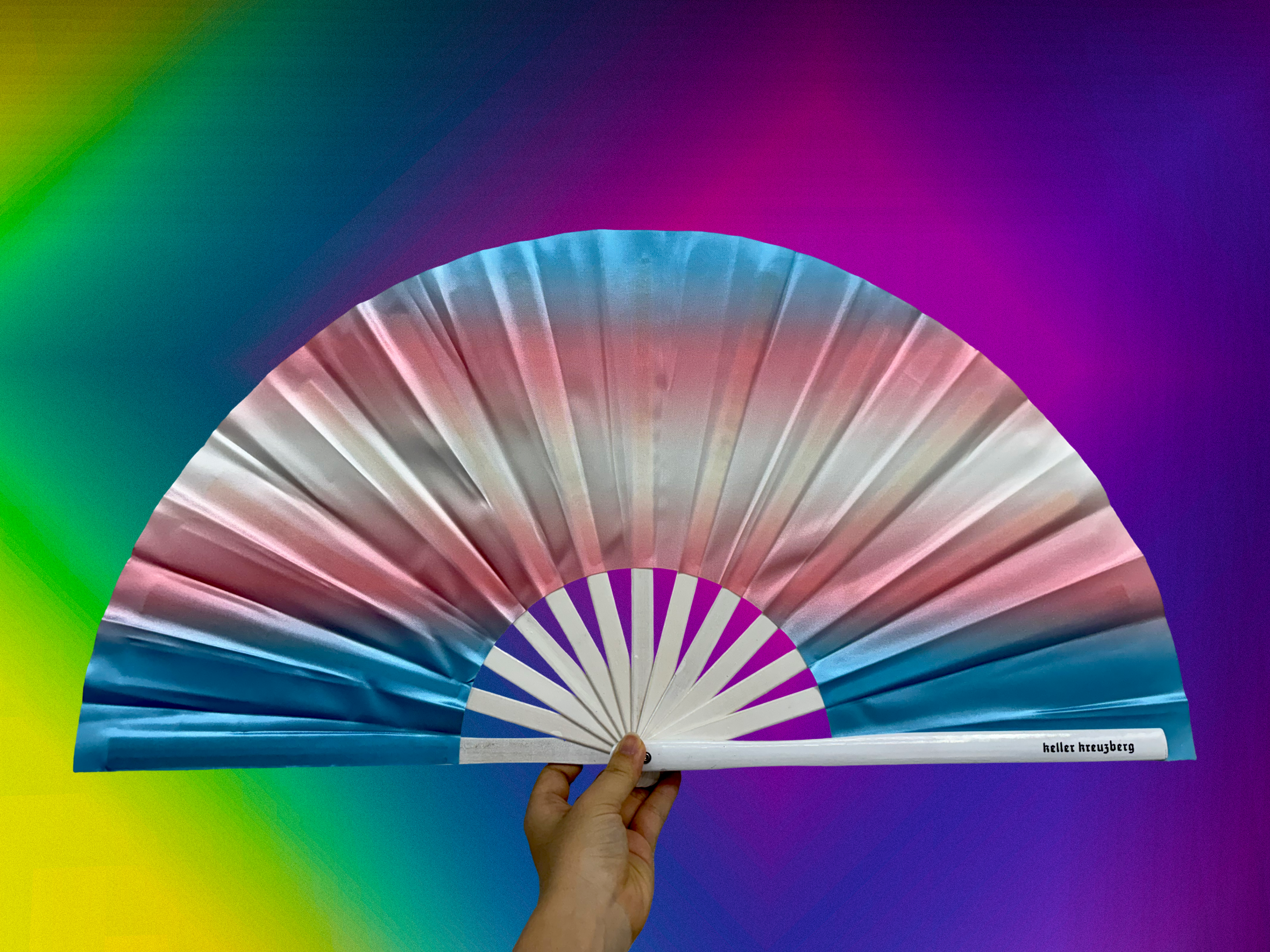 KK Fan "Trans Pride" Silky