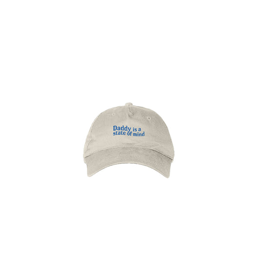 KK Cap "Daddy is a state of mind" Beige/Blue