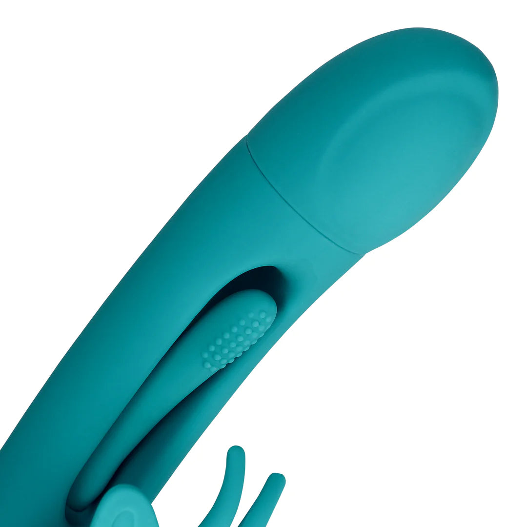 Flapping G-Spot Butterfly Vibrator Peacock Blue
