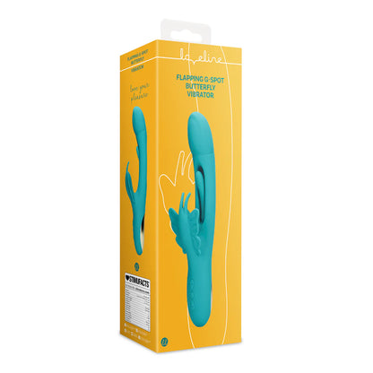 Flapping G-Spot Butterfly Vibrator Peacock Blue