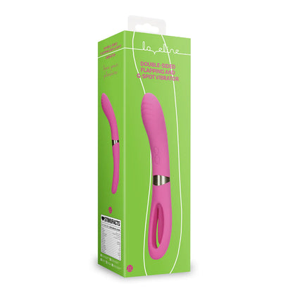 Double-Sided Flapping and G-Spot Vibrator Exuberant Pink