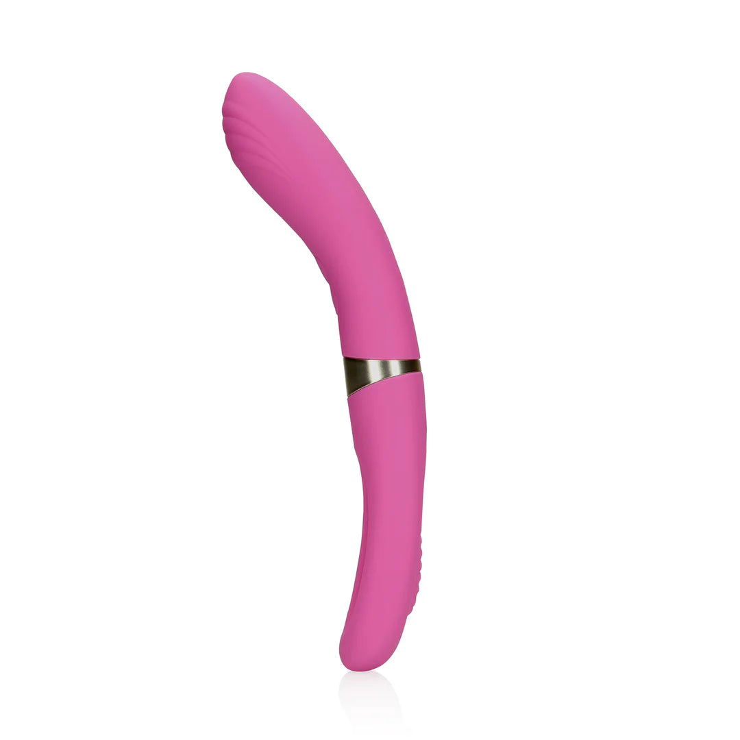 Double-Sided Flapping and G-Spot Vibrator Exuberant Pink
