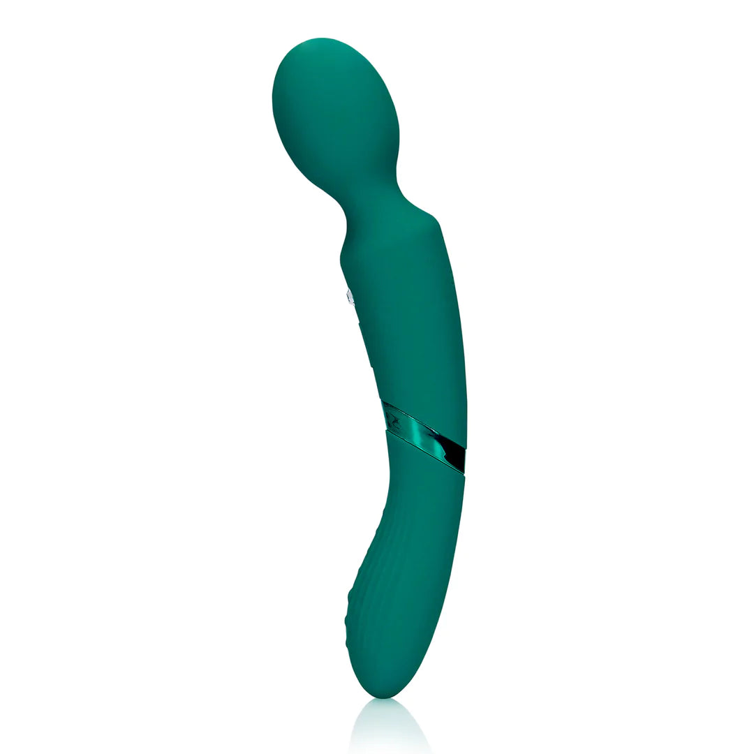 Double-Sided Vibrating Wand Green Gable