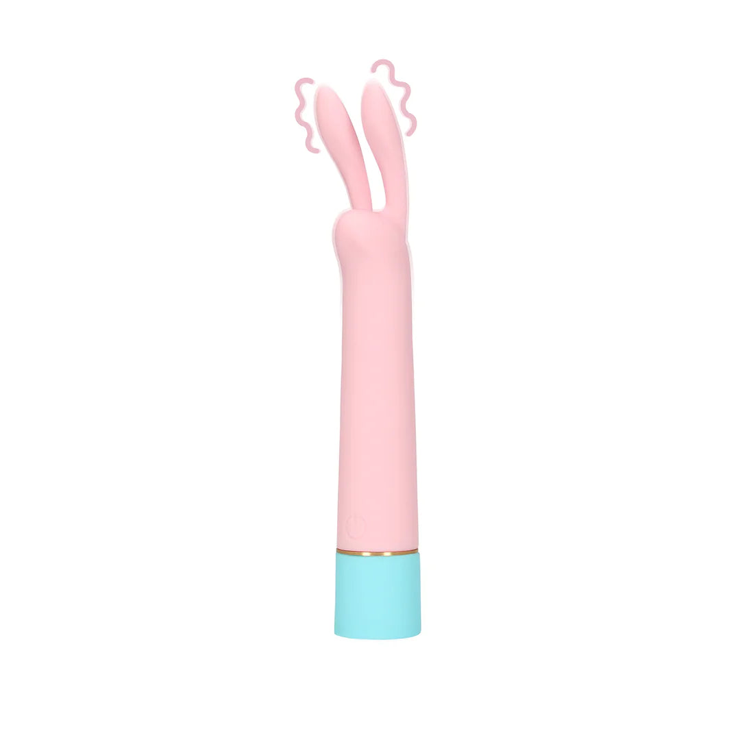 Mini Rabbit Vibrator with USB Charger Cherry Chiffon