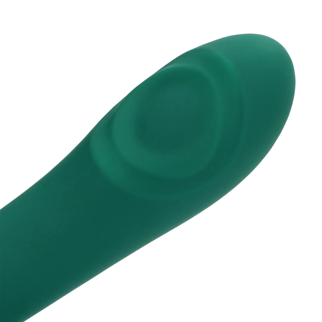 Pulse Wave G-Spot Vibrator Green Crystal