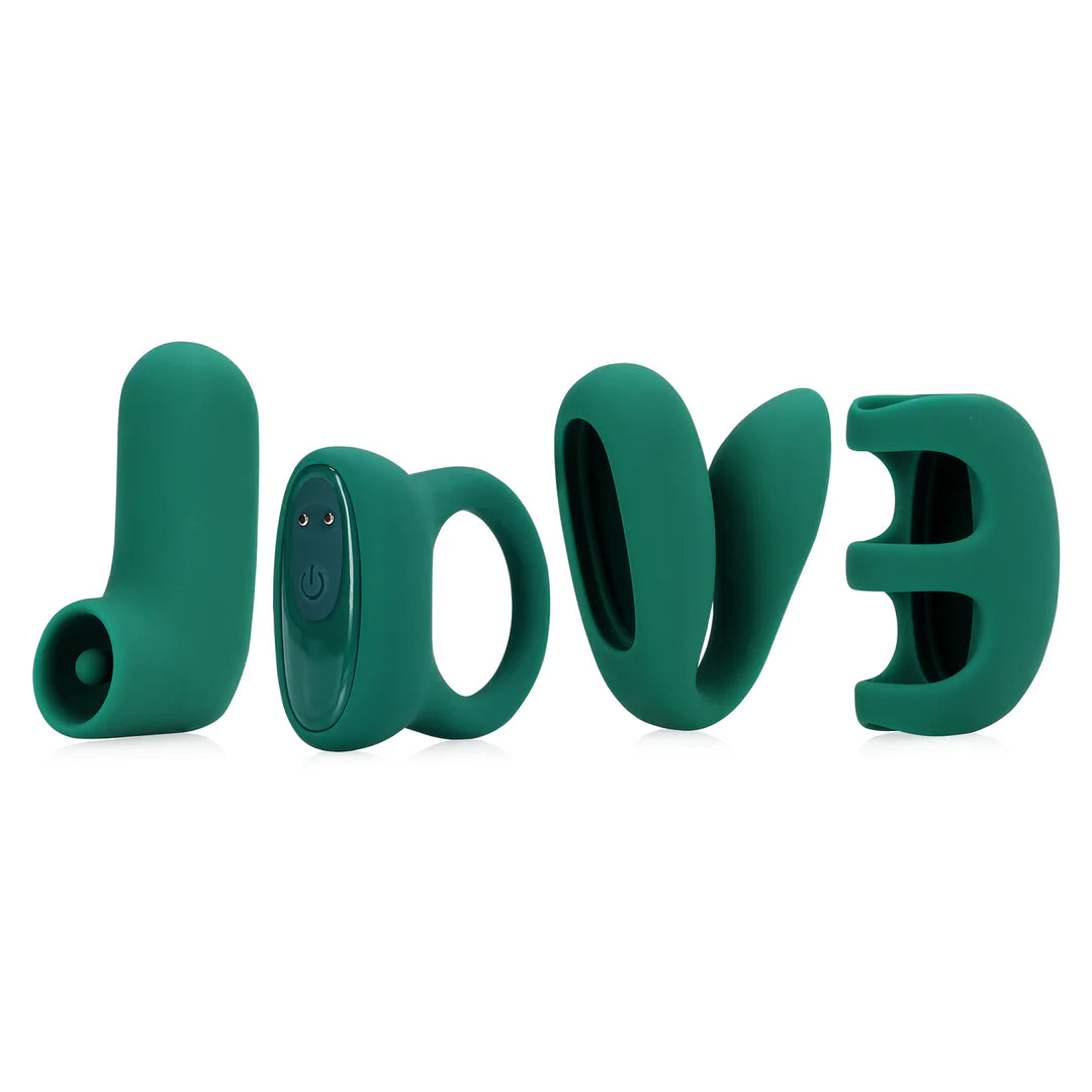 LOVE' (S)explore Set Green Crystal