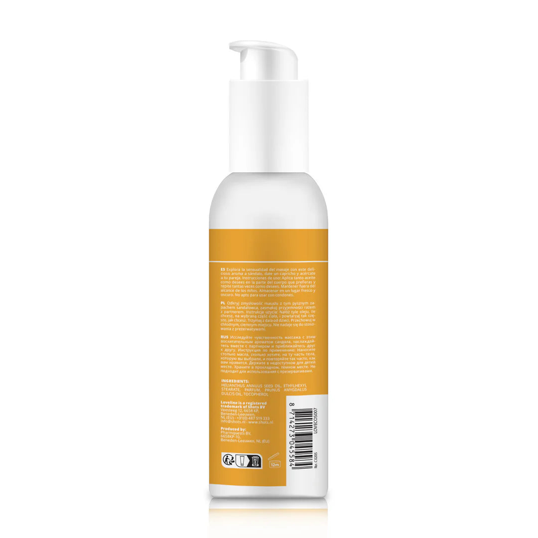 Massage Oil Sensual Sandalwood 150 ml