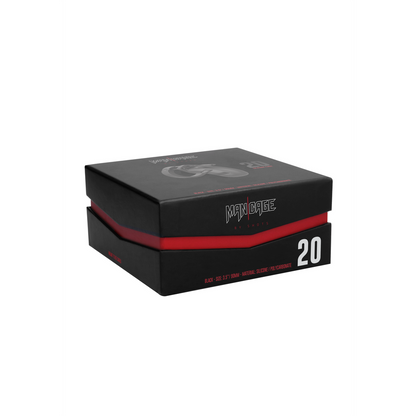 Chastity Cage "Model 20" 9 cm Silicone Black