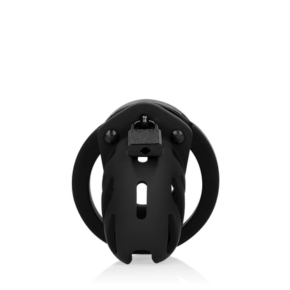 Chastity Cage "Model 23" 6.5 cm Silicone Black