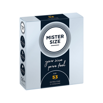 Mister Size - 53 mm (3 Condoms)