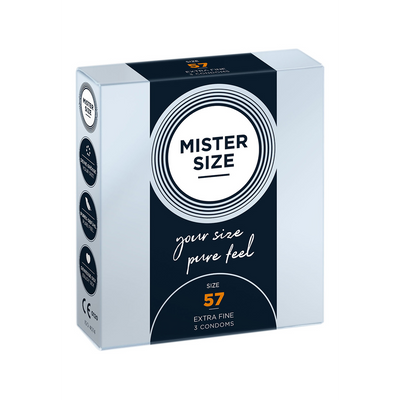 Mister Size - 57 mm (3 Condoms)