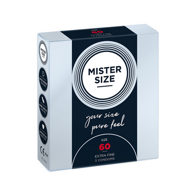 Mister Size - 60 mm (3 Condoms)