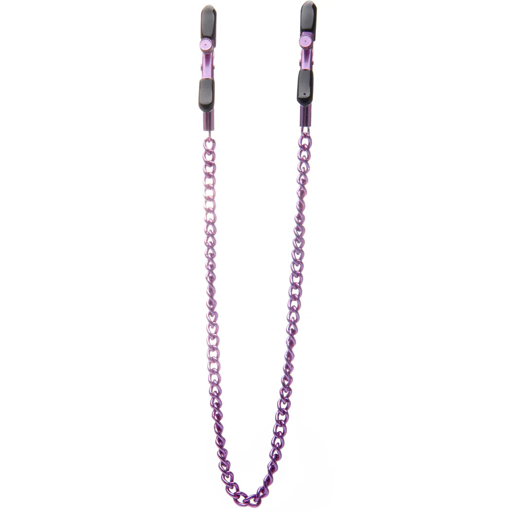 Adjustable Nipple Clamps Purple