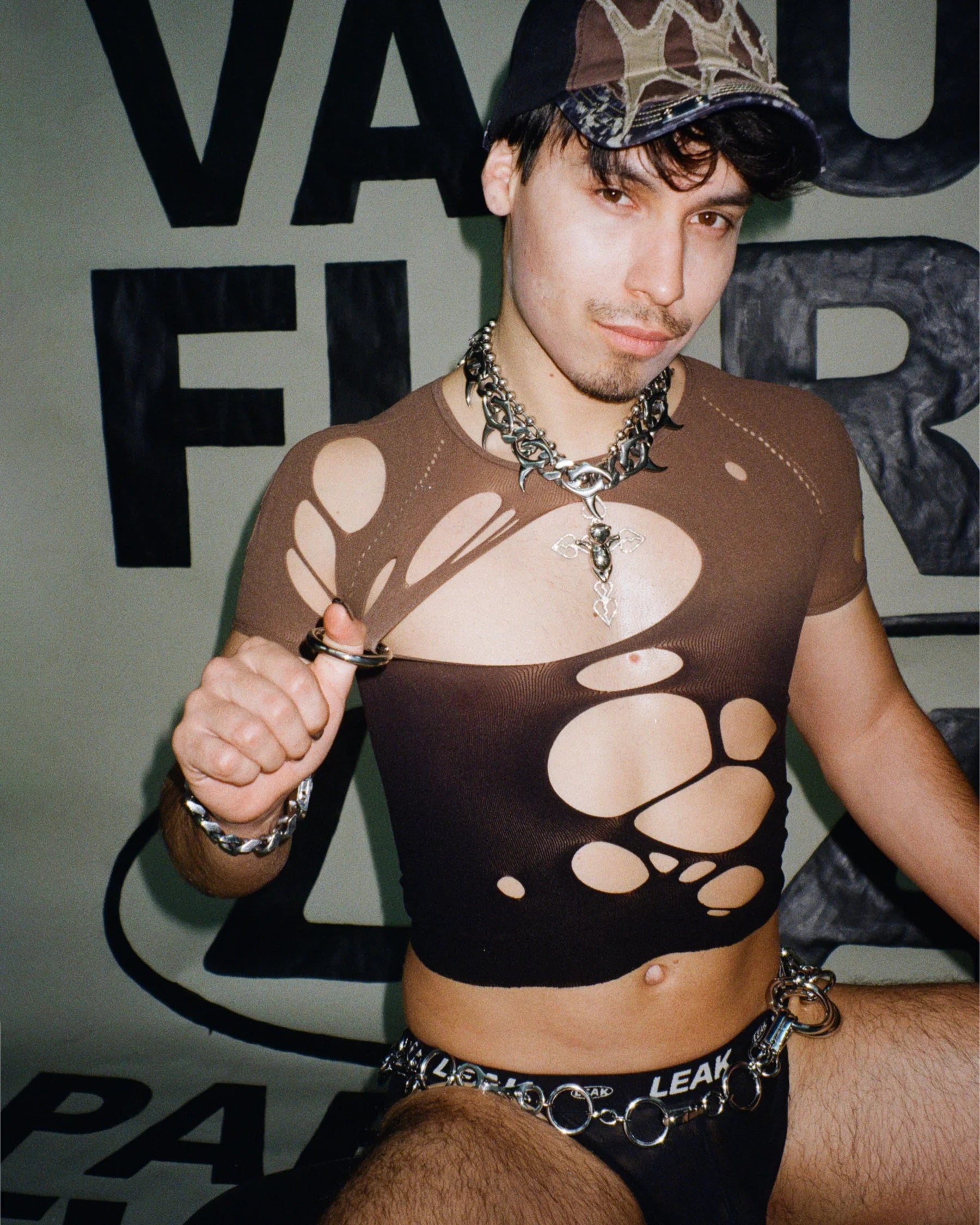 LEAK NYC - PERISH TEE - UMBER