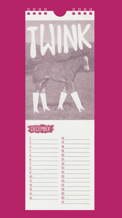 Queer Horses Riso Kalender