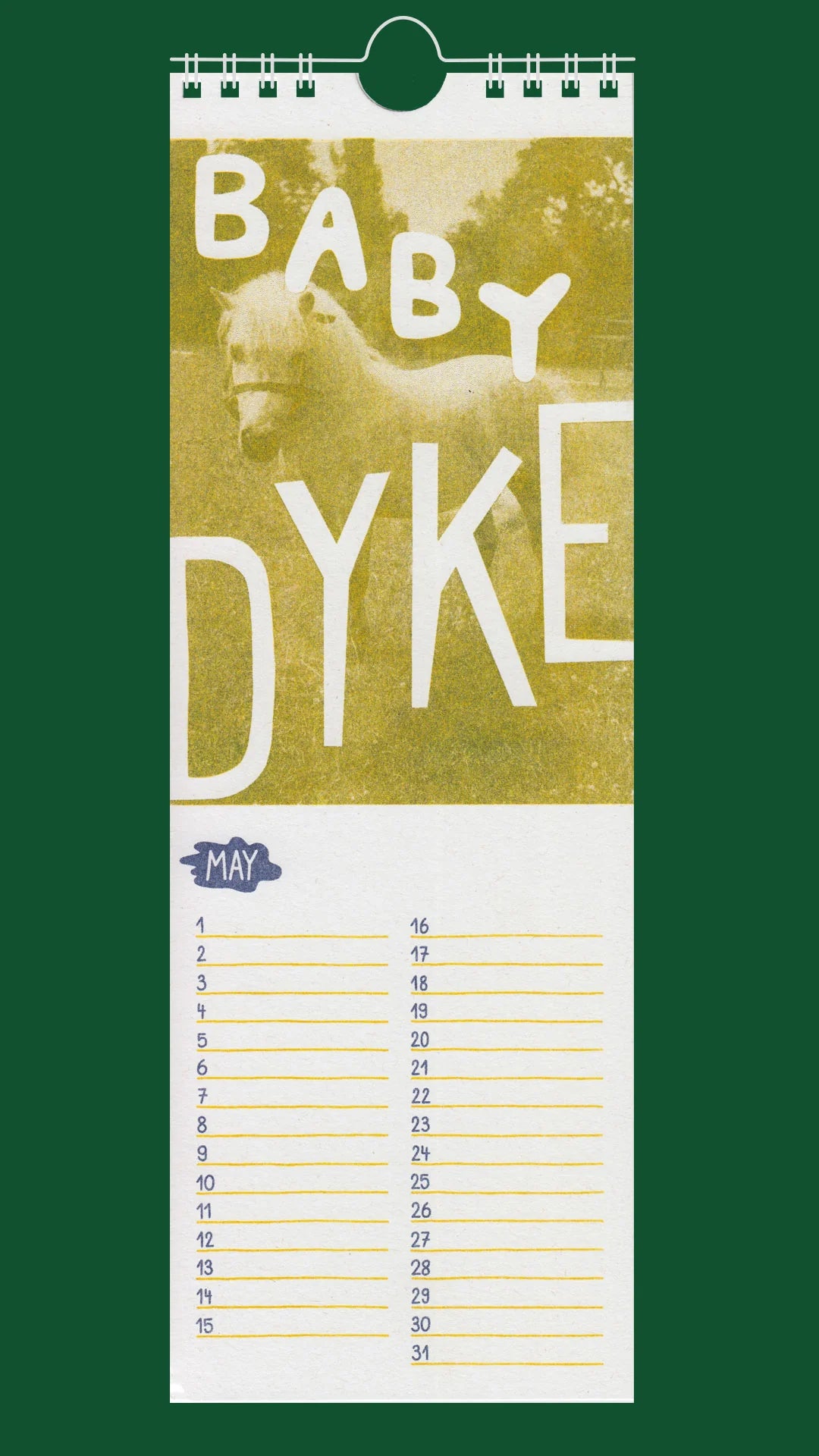 Queer Horses Riso Kalender