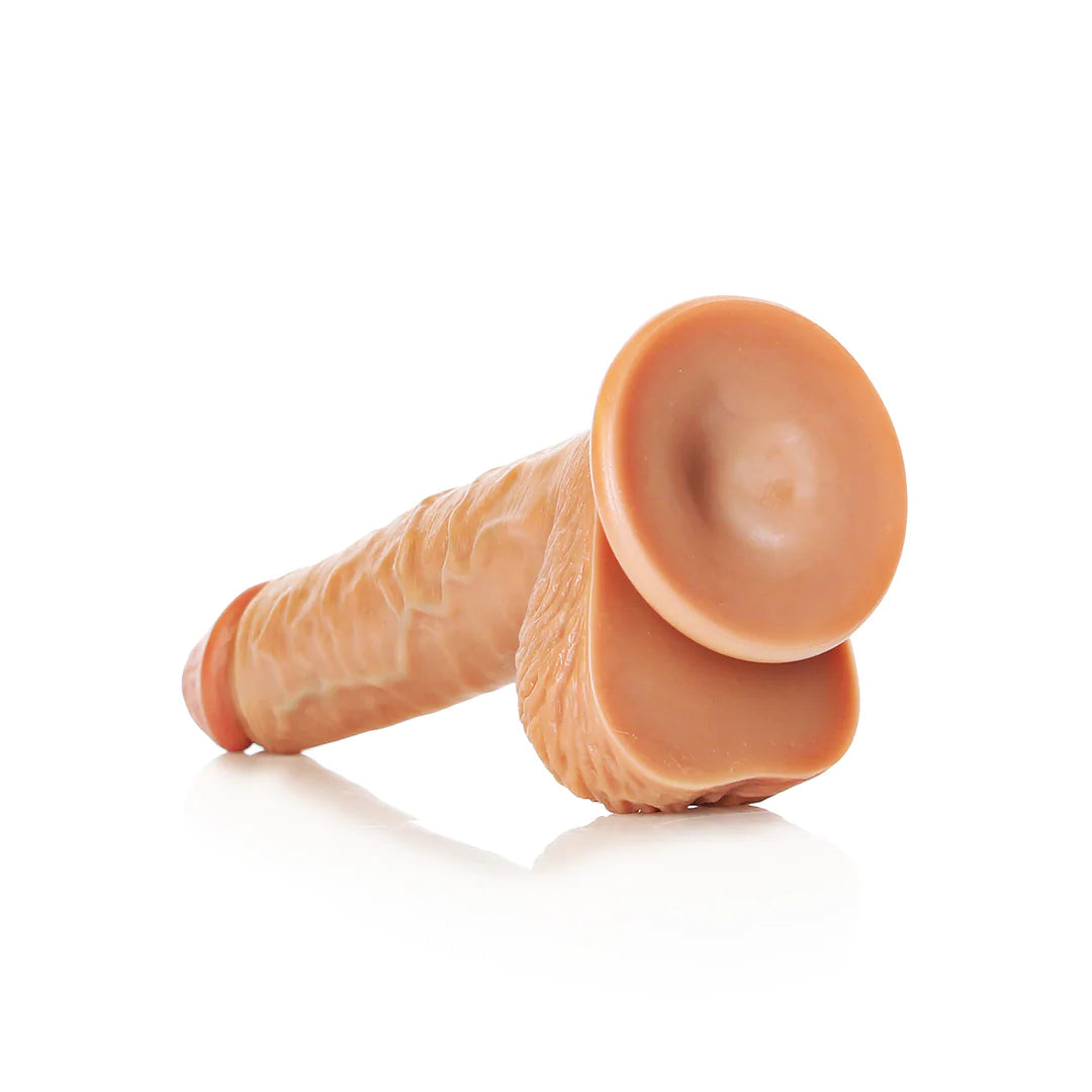 Straight Realistic Dildo with Balls and Suction Cup 20,5 cm