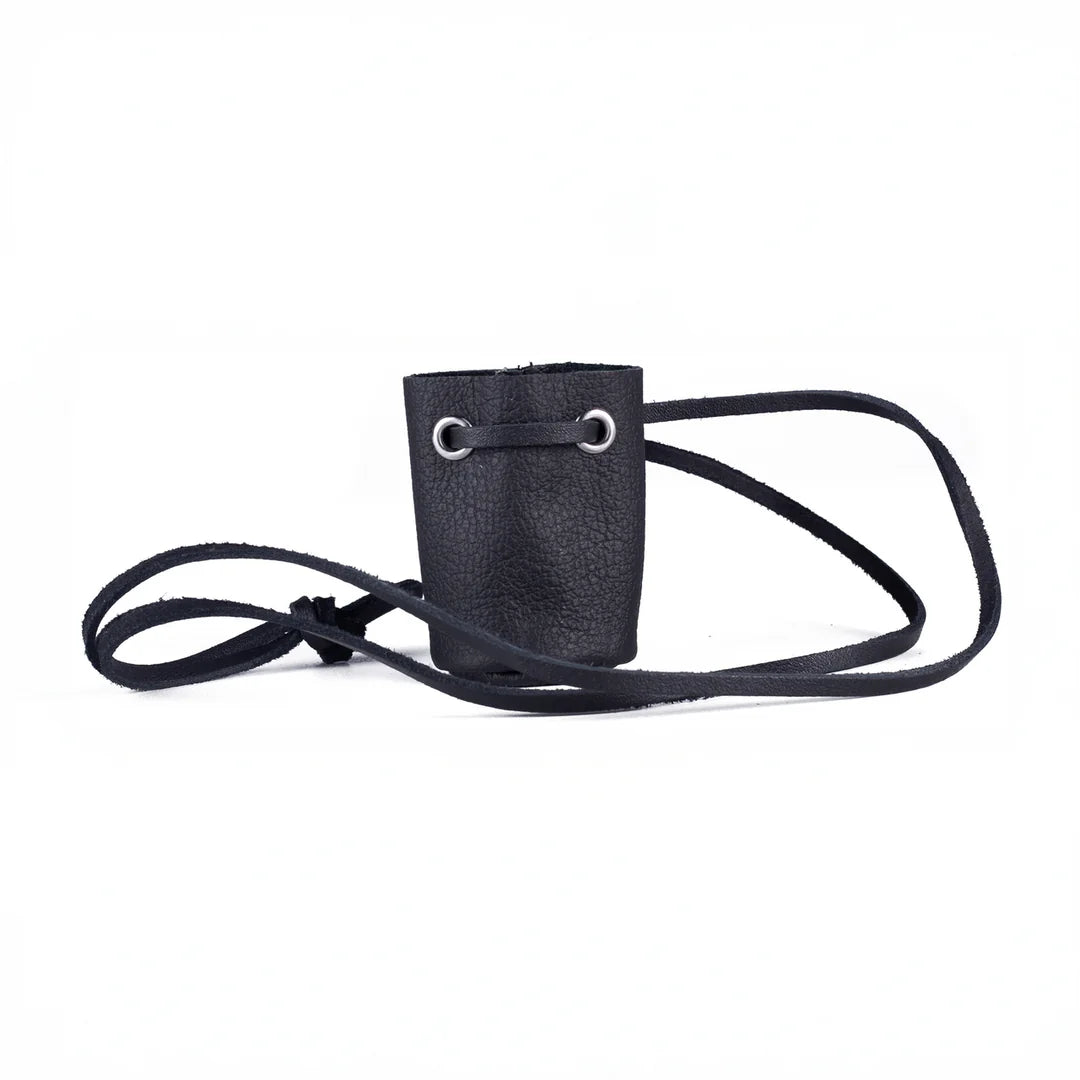 Poppers Bag Leather Black