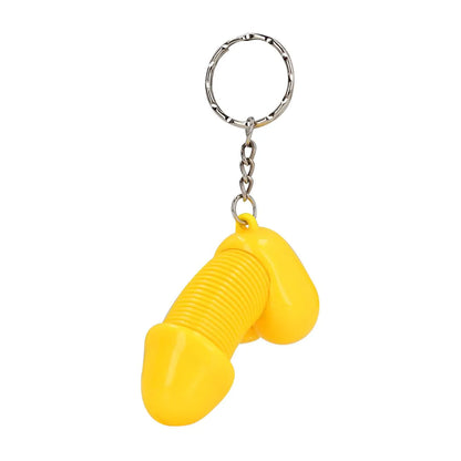 Super Peter Dick Keychain Yellow
