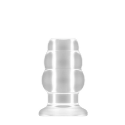 SONO No.49 Hollow Tunnel Butt Plug Small Clear