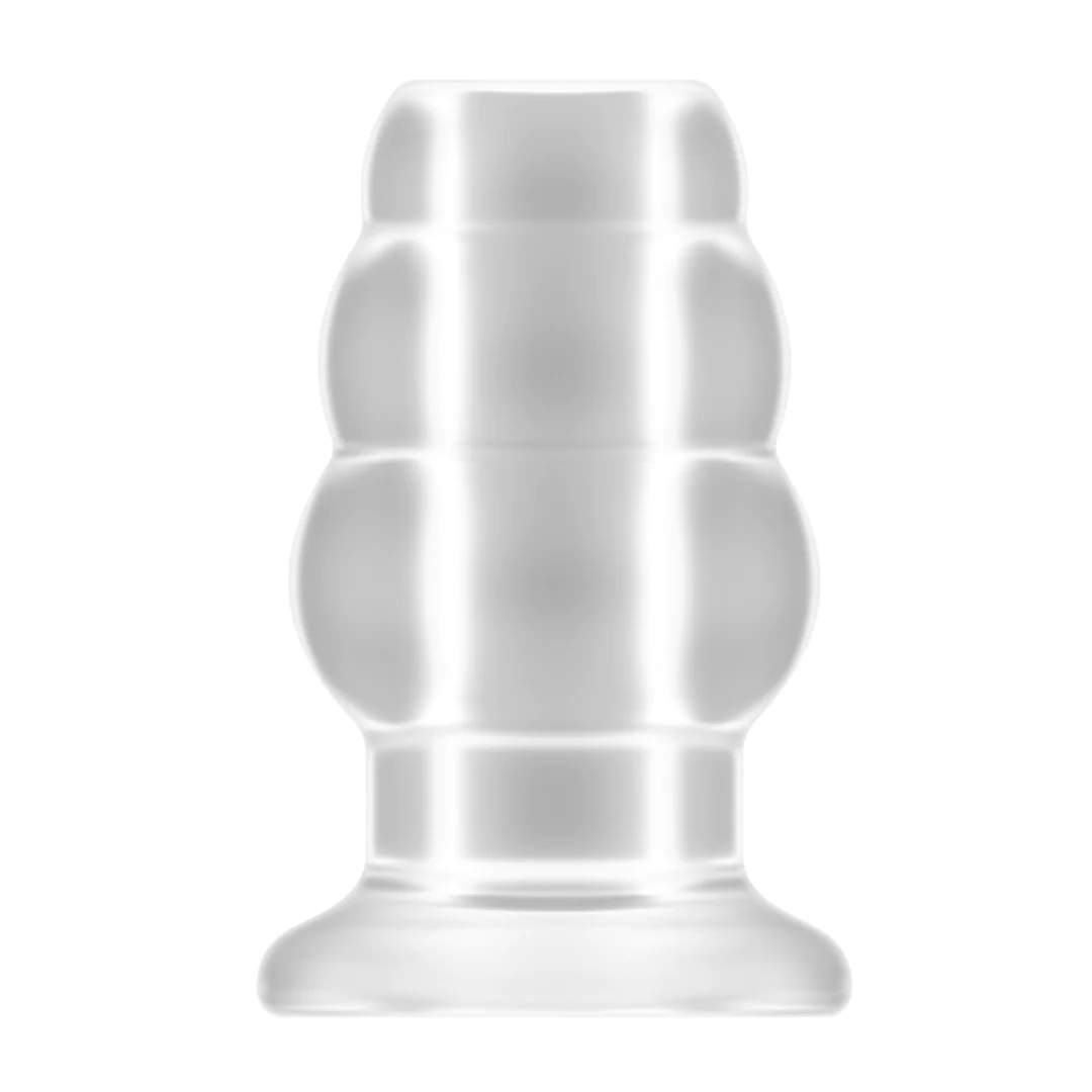 SONO No.51 Hollow Tunnel Butt Plug Large Clear