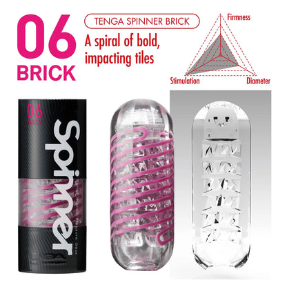SPINNER "06 BRICK" Masturbator