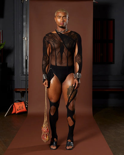 LEAK NYC - CARNAGE Bodysuit - ONYX