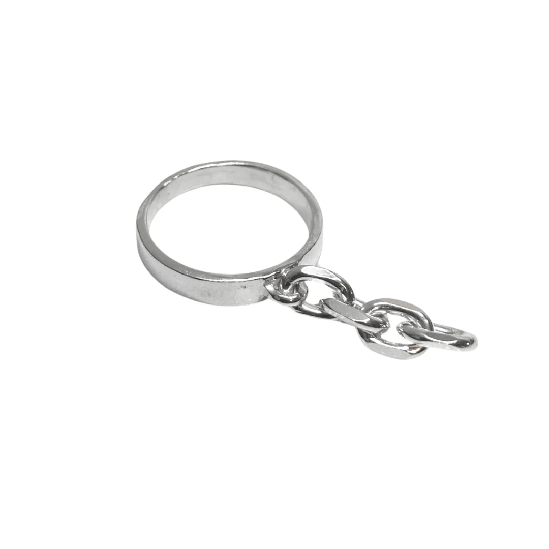'Gimme Danger' Sterling Silver Ring - Kick In The Eye