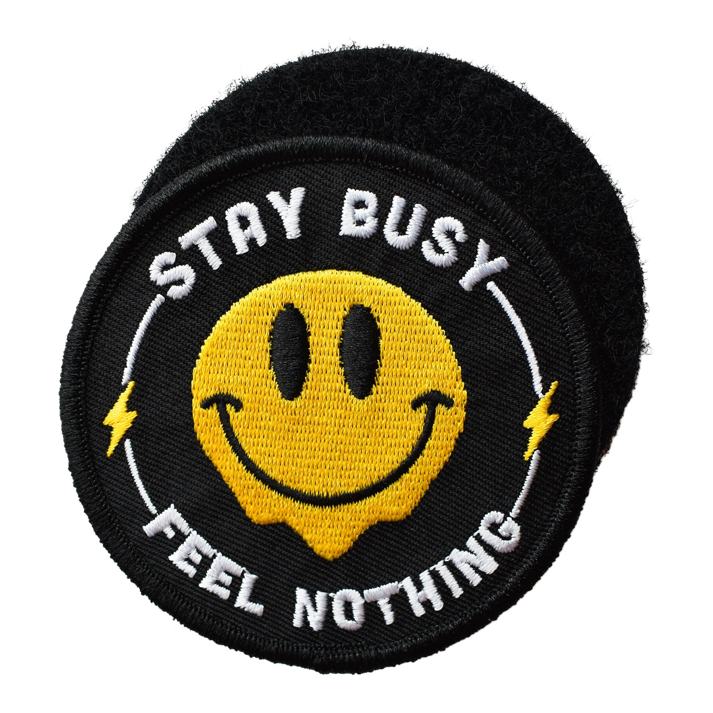 Stay Busy, Feel Nothing (Velcro Patch)
