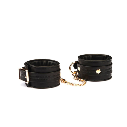 Black Organosilicon Wrist Cuffs