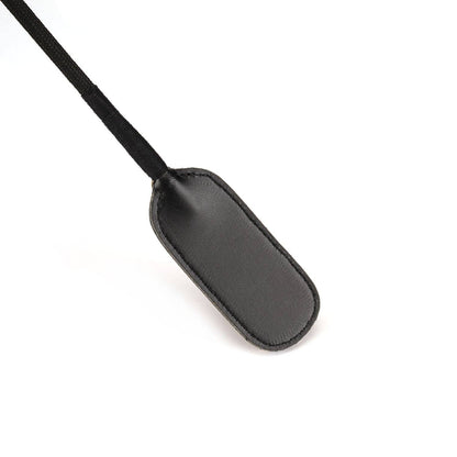 Black Bond Wide Tip Riding Crop