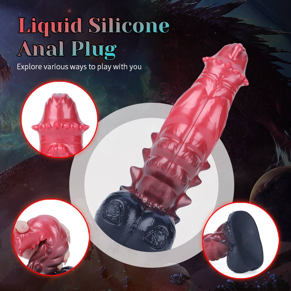 Strong Man Liquid Silicone Fantasy Dildo