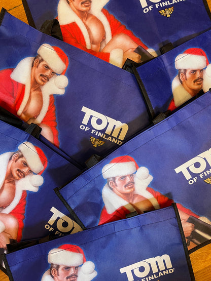 Tom of Finland "Sexy Santa" Christmas Tote Bag