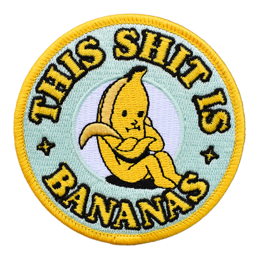 This is Bananas (Iron-On Patch)