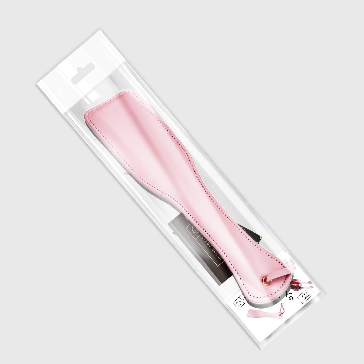 White & Pink Fairy Dual Leather Paddle