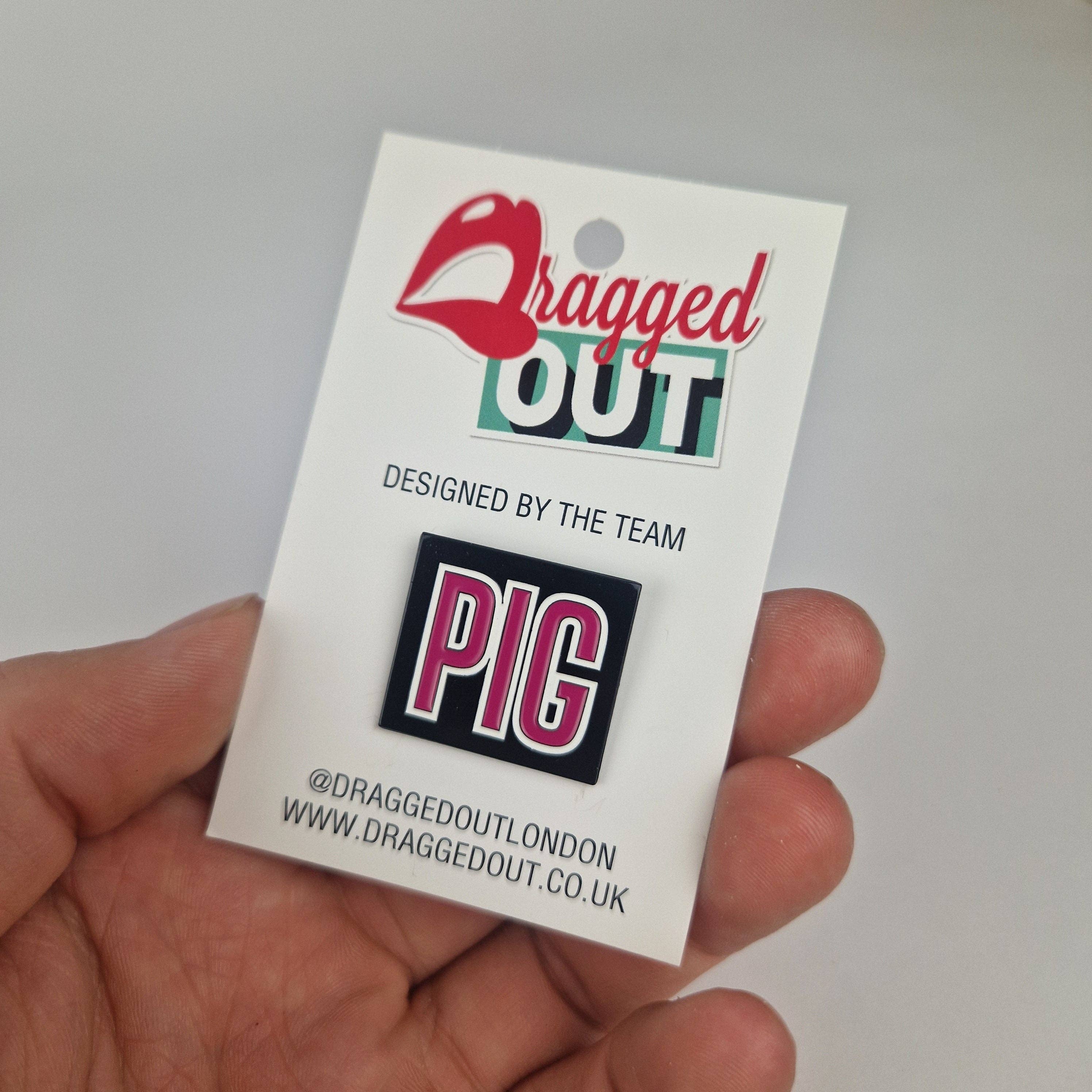 Pig Pin Badge