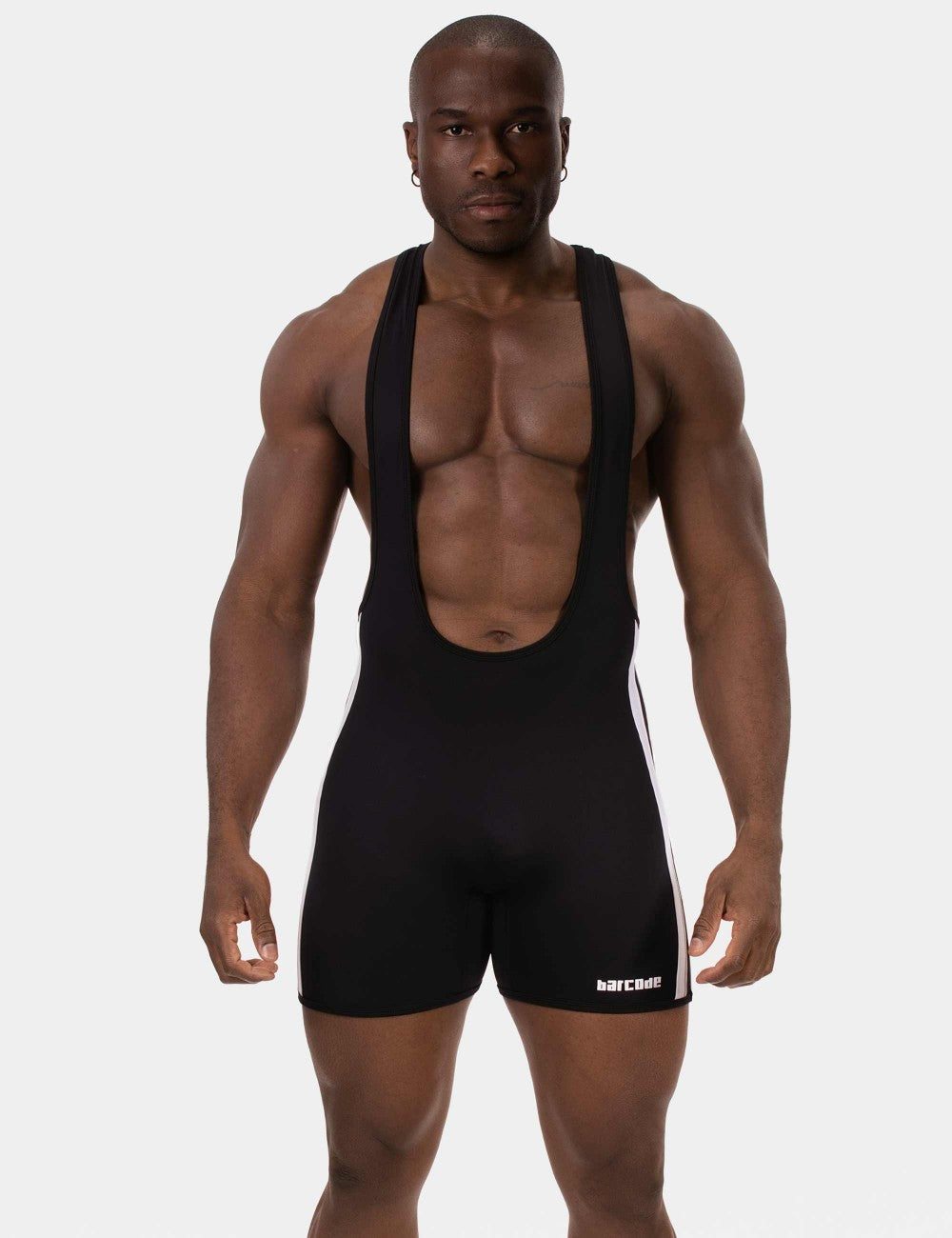 Backless Singlet "Dastin" Black/White