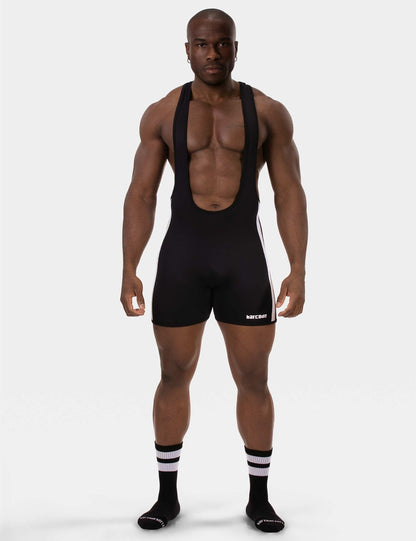 Backless Singlet "Dastin" Black/White