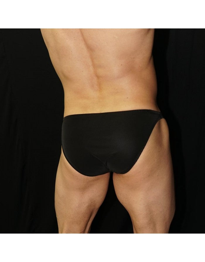 Eco-Leather Bikini Bottom