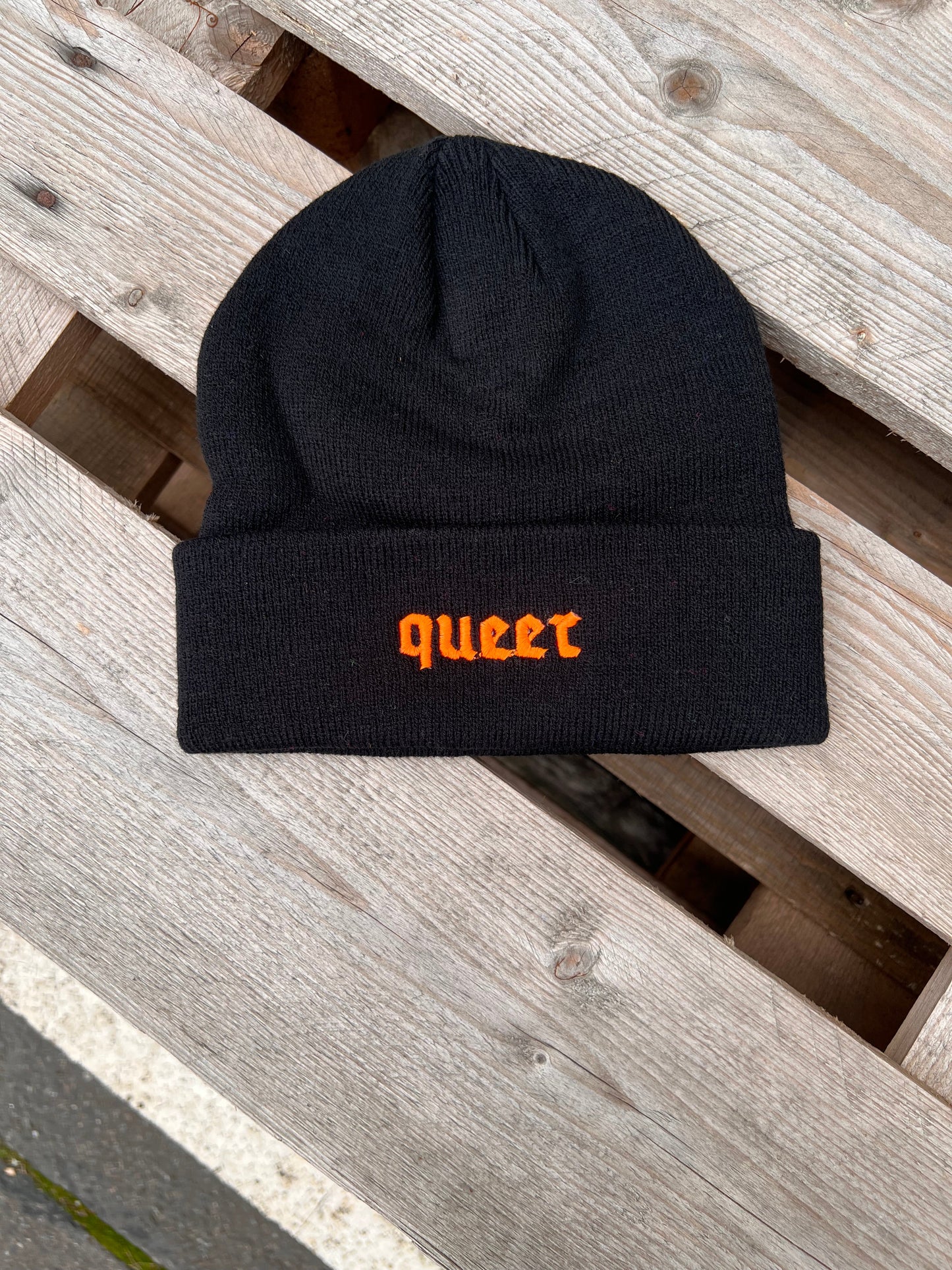 KK Beanie "queer" (Color Mix)