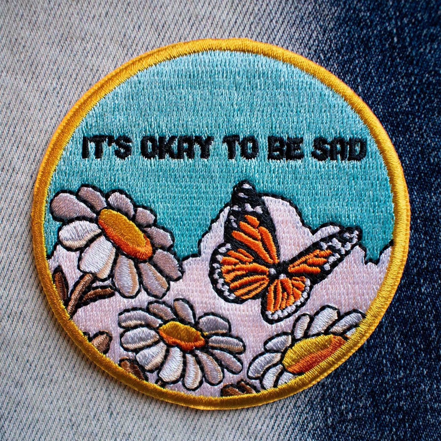 It's Okay to Be Sad (Iron-On Patch)